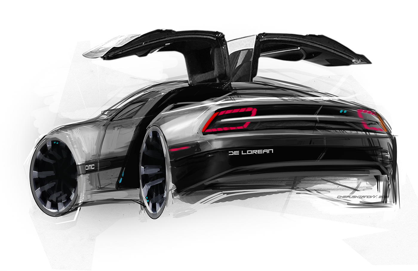 automobile，Hand drawn，aggregate，Multi graph，