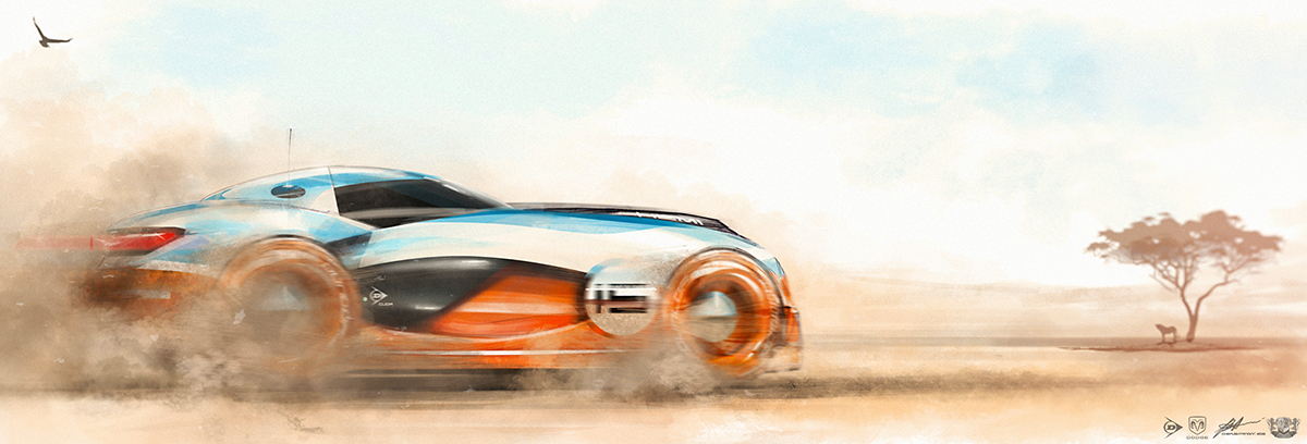 automobile，Hand drawn，aggregate，Multi graph，