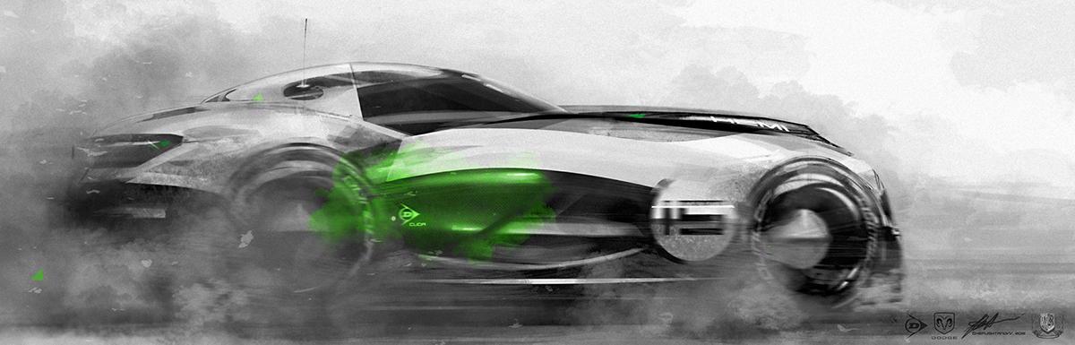 automobile，Hand drawn，aggregate，Multi graph，