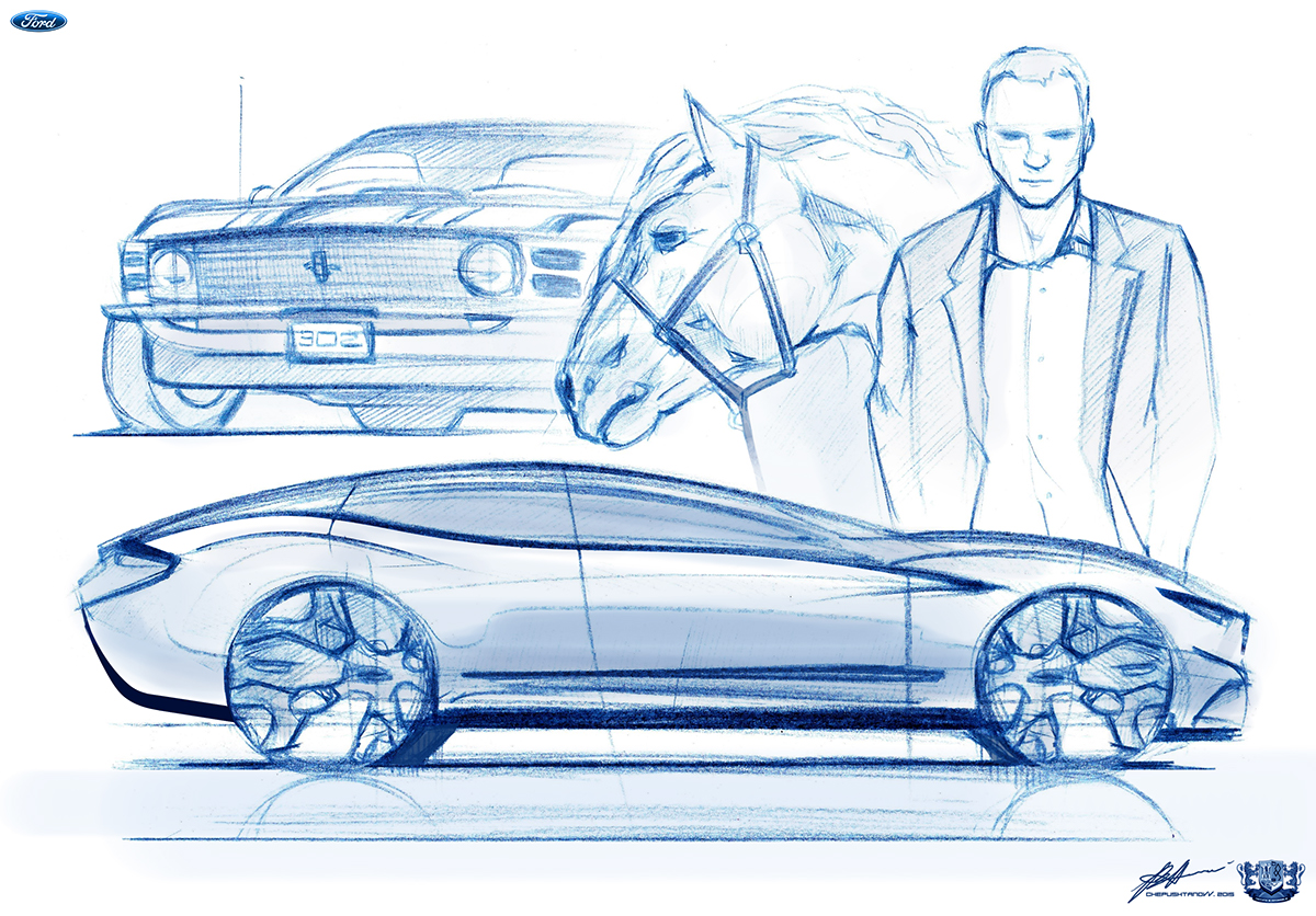 automobile，Hand drawn，aggregate，Multi graph，