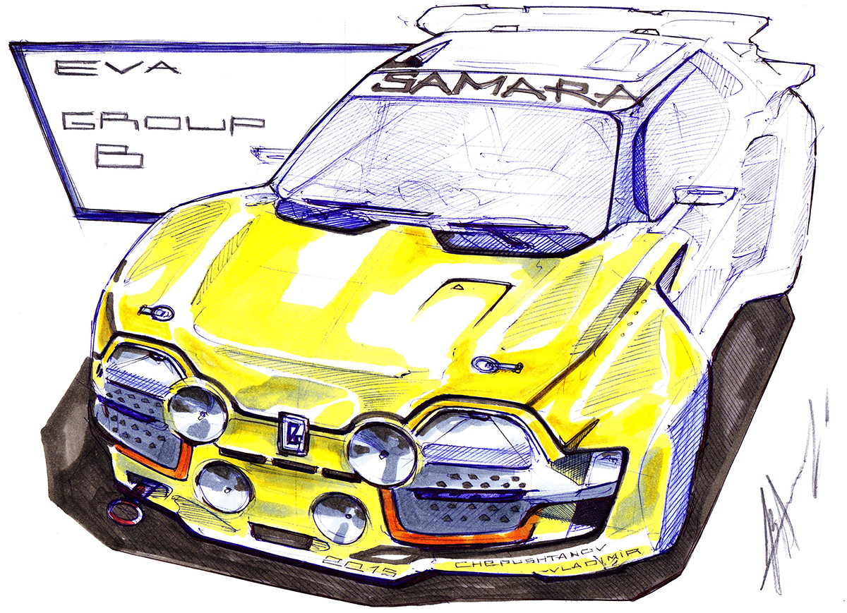 automobile，Hand drawn，aggregate，Multi graph，