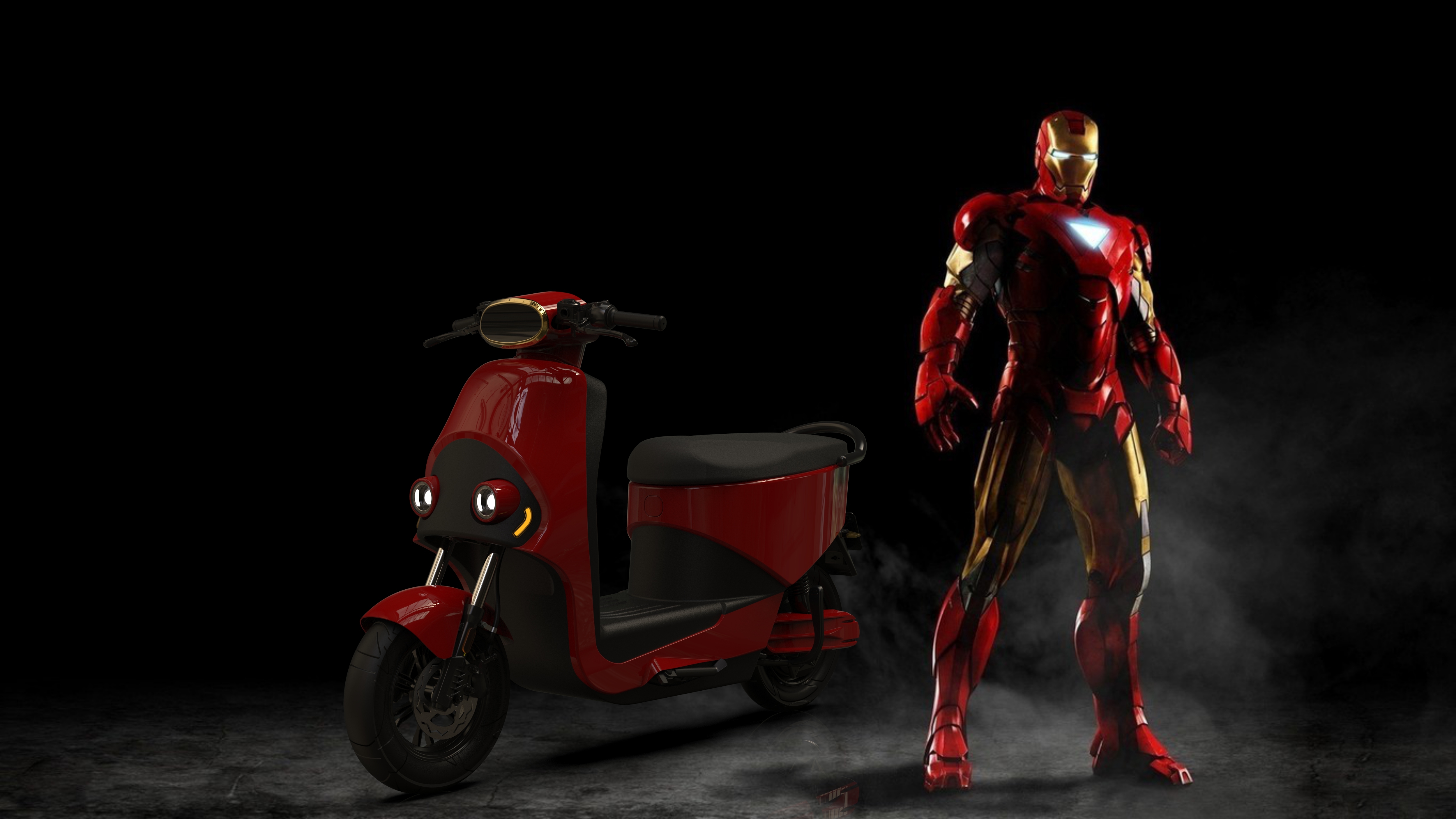 Color matching，Render，Electric vehicle，