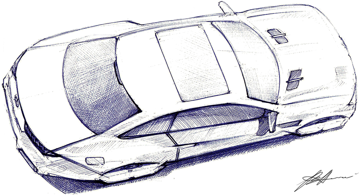 automobile，Hand drawn，aggregate，Multi graph，