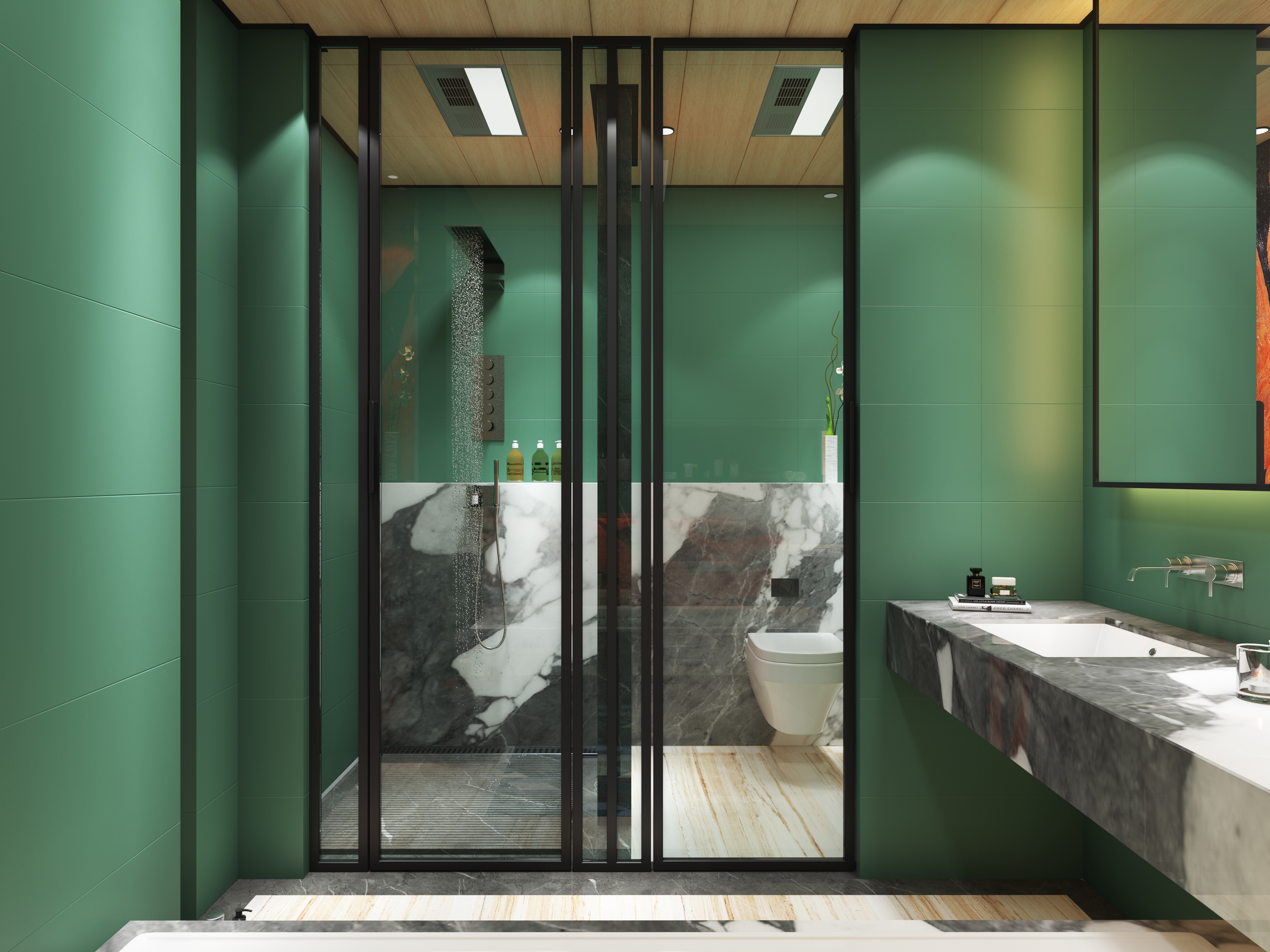 Marble, toilet, bathtub, marble，