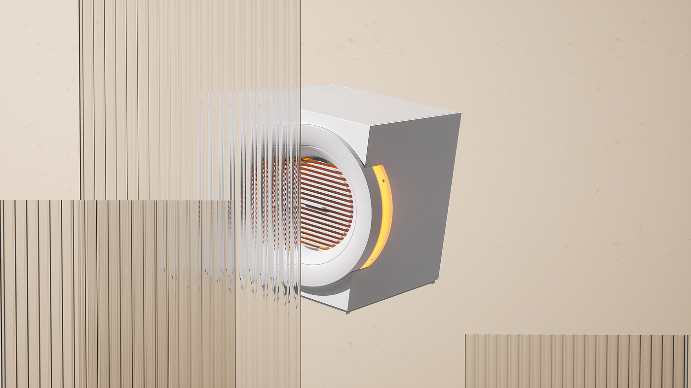 industrial design，Product modeling design，Simple design，Heater design，Fan design，Dopamine design，Modern design，Home appliance design，