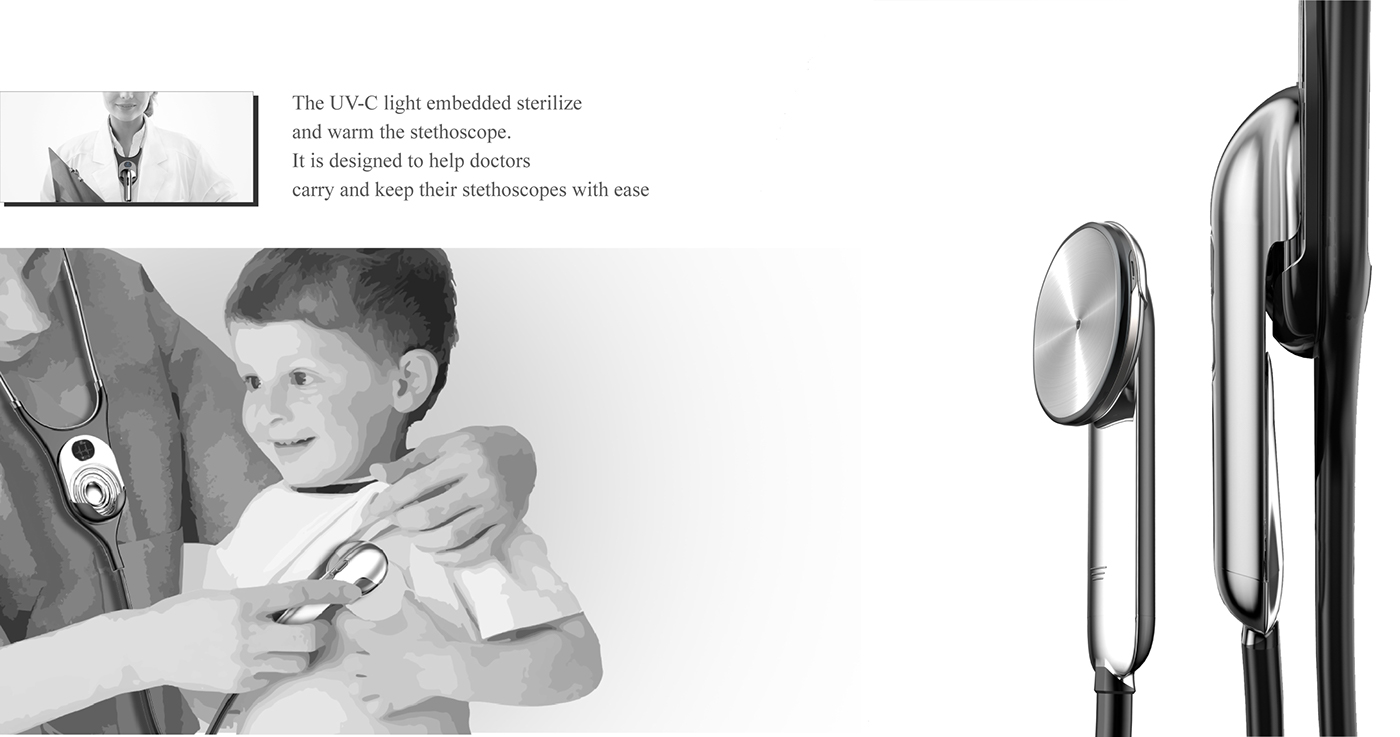ultraviolet rays，doctor，Medical supplies，Stethoscope，disinfect，sterilization，