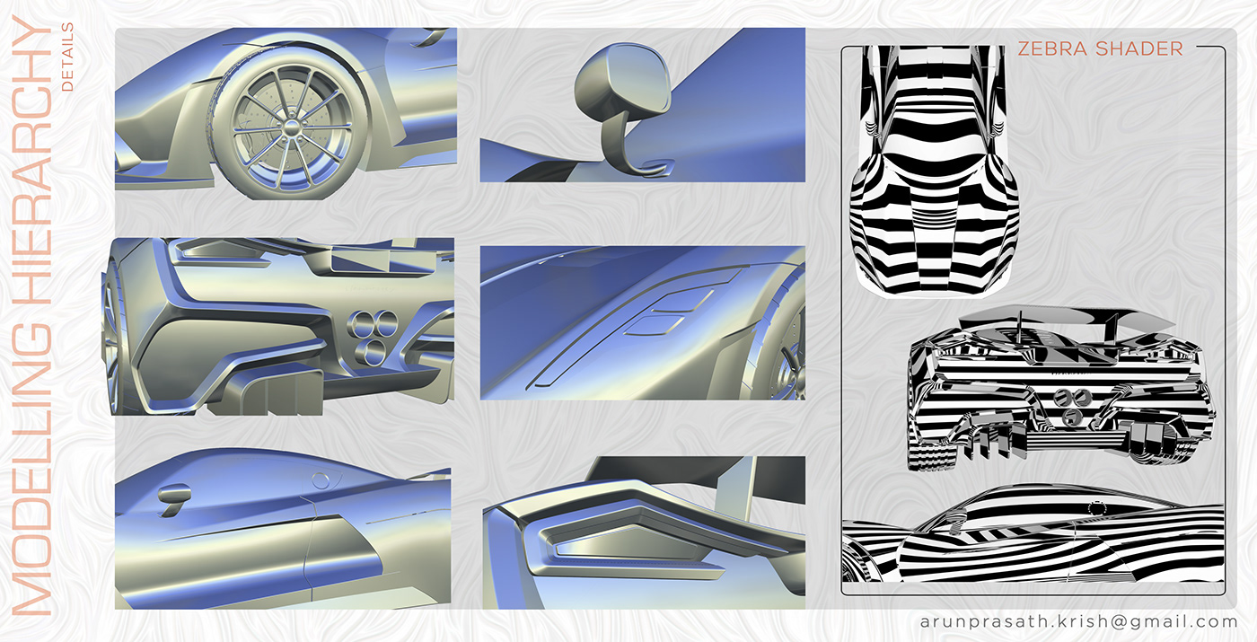 automobile，Design works，sketch，