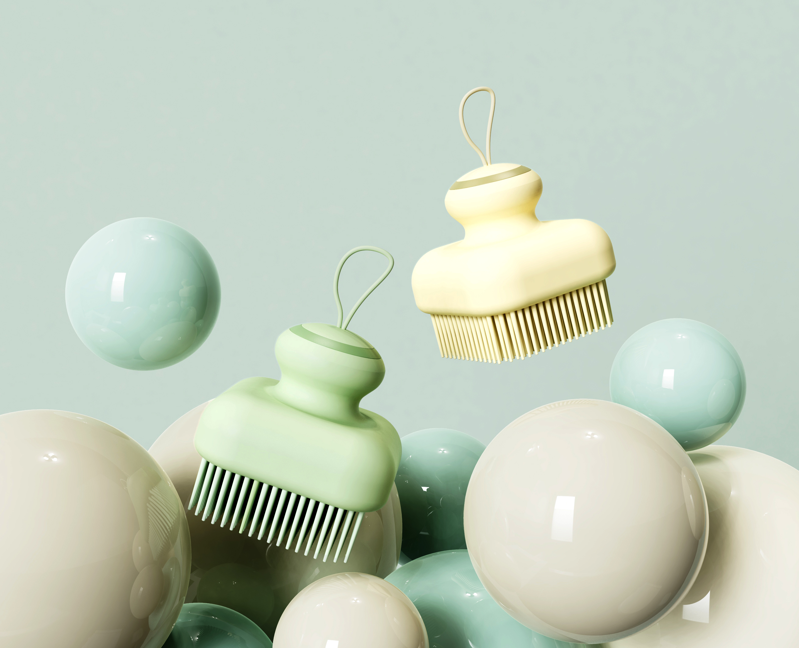 Shampoo brush，Home design，Appearance design，product design，Housewear & Furnishings，Home storage，Daily necessities，ID design，