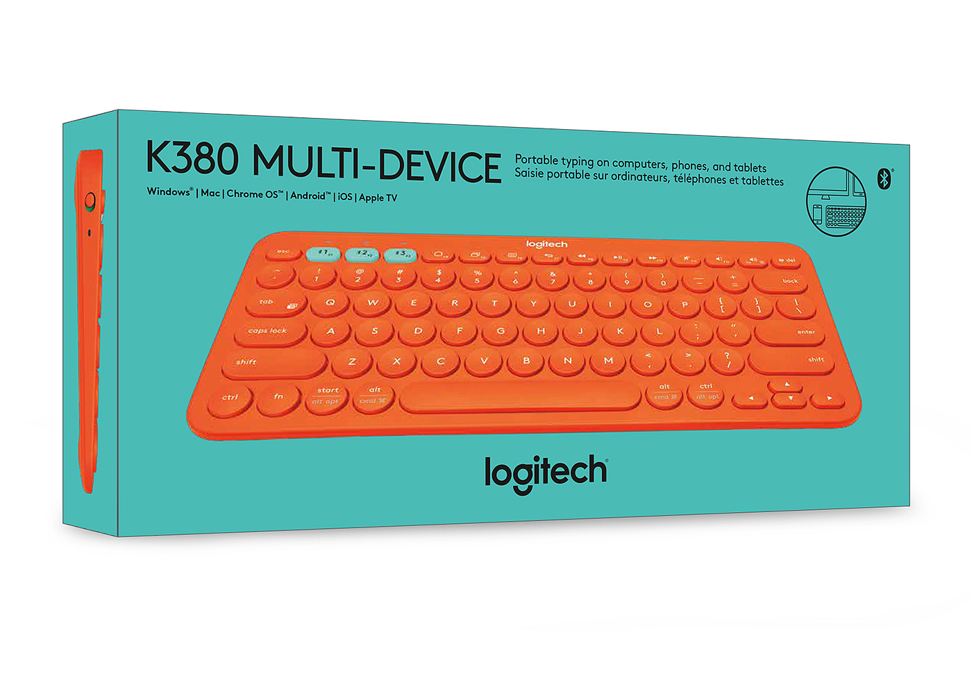 youth，Orange，Rose red，k380，Logitech keyboard，