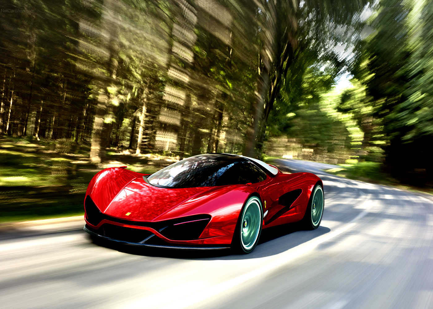 Ferrari，Second place in the design competition，Samir Sadikhov，Xezri super running concept car，