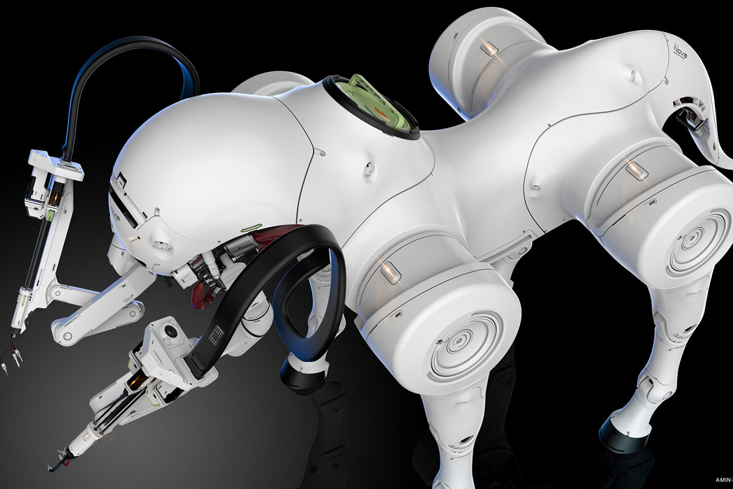 SN-3 Nova，Robot dog，3D laser scanner，HDR camera，