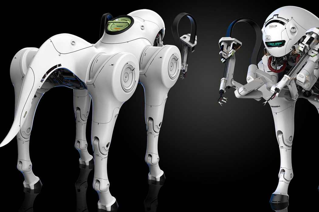 SN-3 Nova，Robot dog，3D laser scanner，HDR camera，