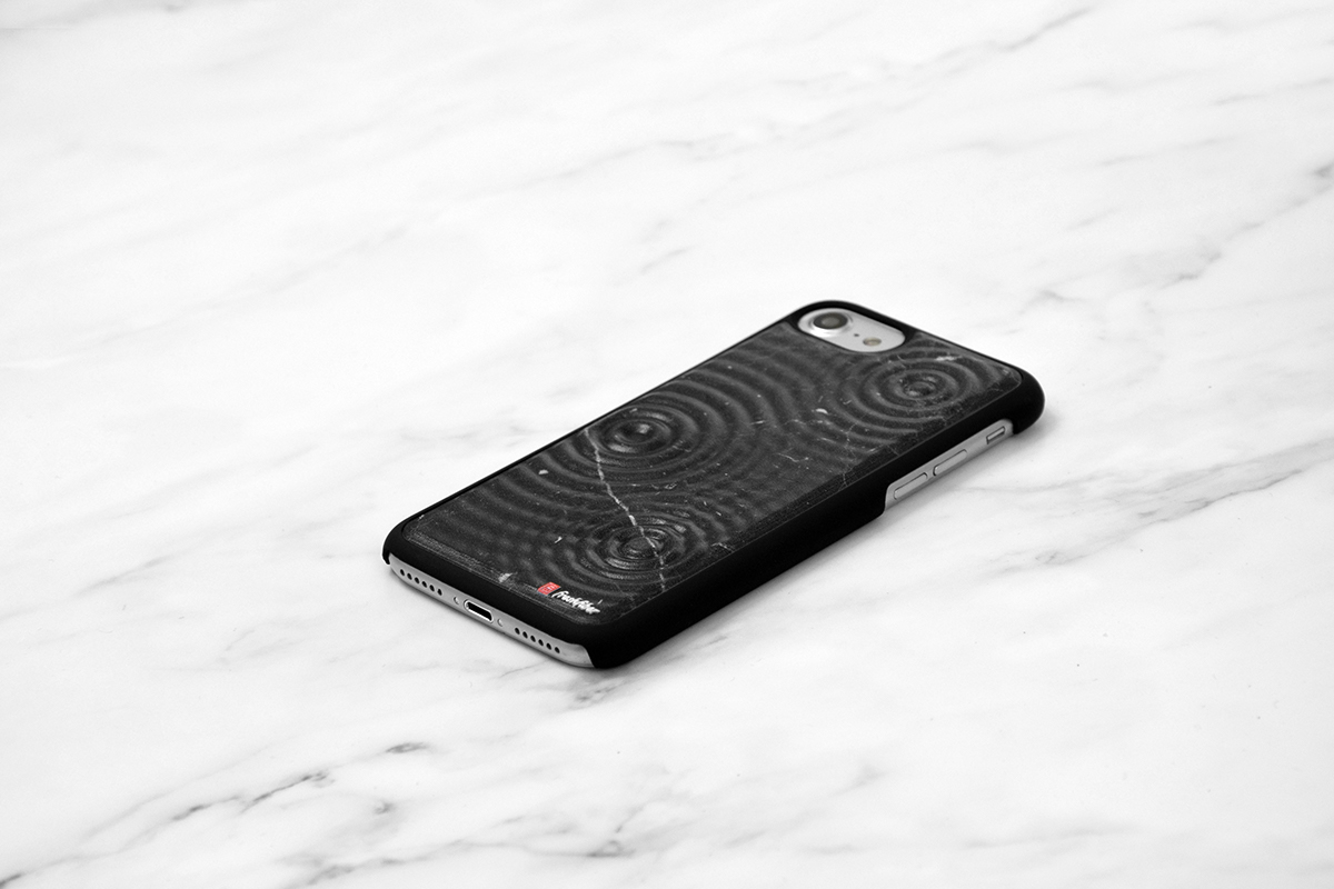 Mobile phone shell，Minimalism，Marble texture，Full color 3D printing，