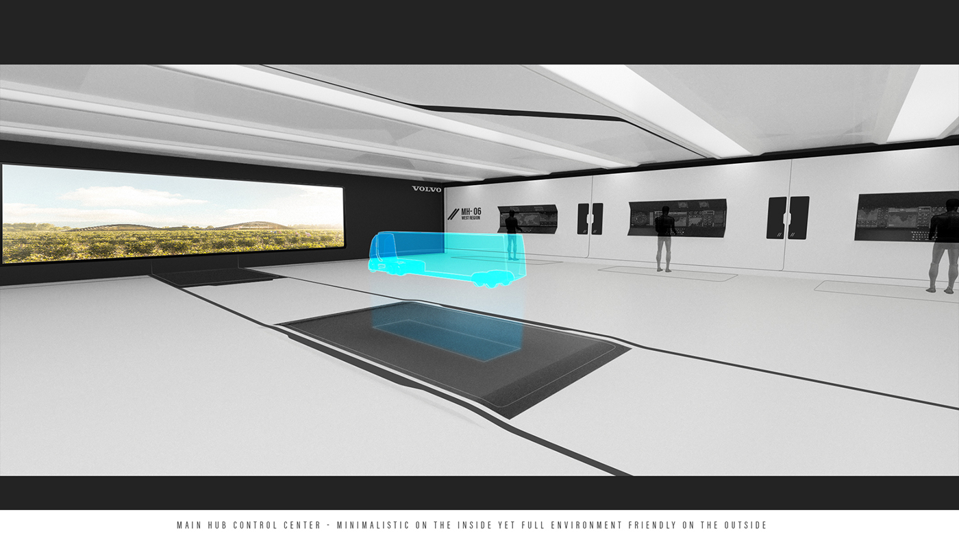 bus，concept，lighting，future，volvo，