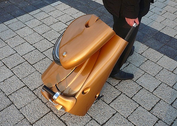 Hungary，Antro，Electric folding，motorcycle，move，
