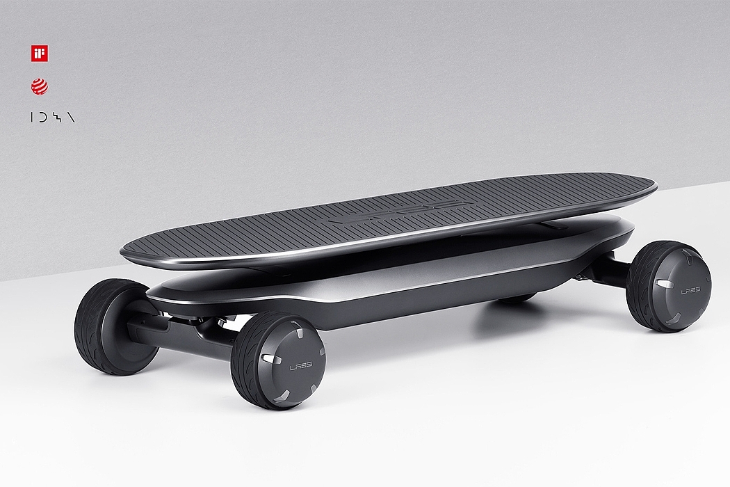 Skate，Electric，black，Red dot award，