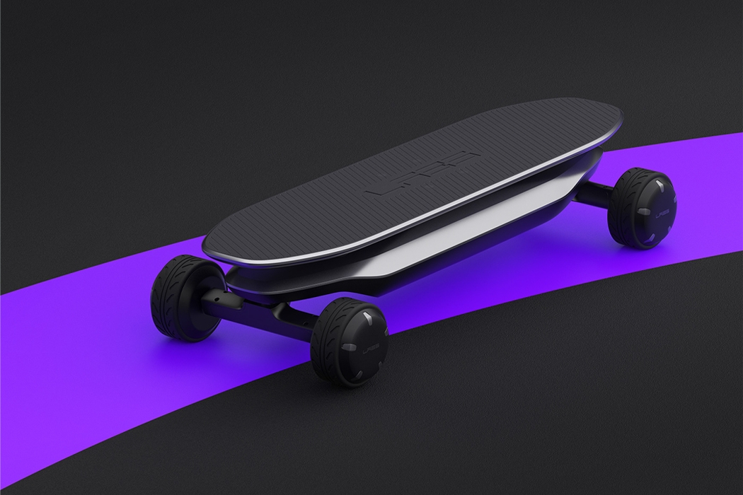 Skate，Electric，black，Red dot award，