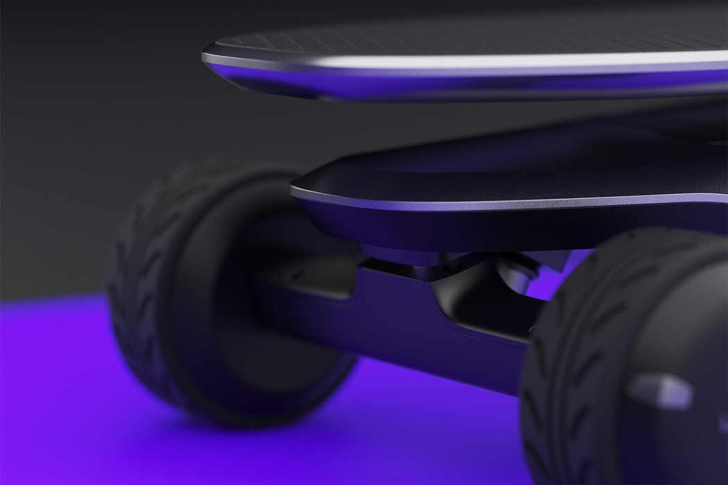 Skate，Electric，black，Red dot award，