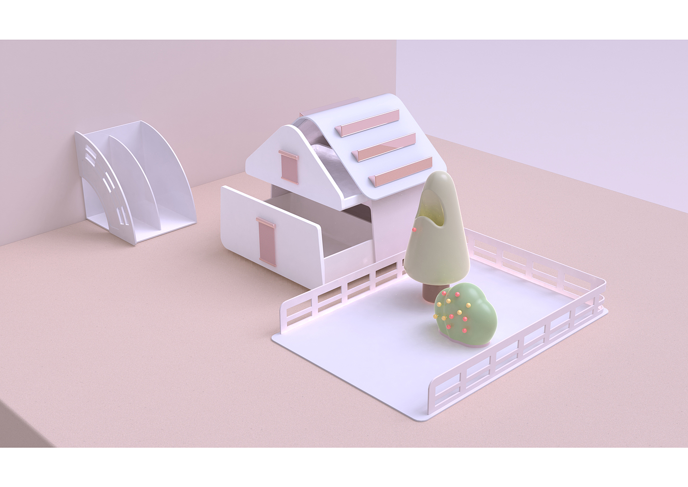 Desk storage，