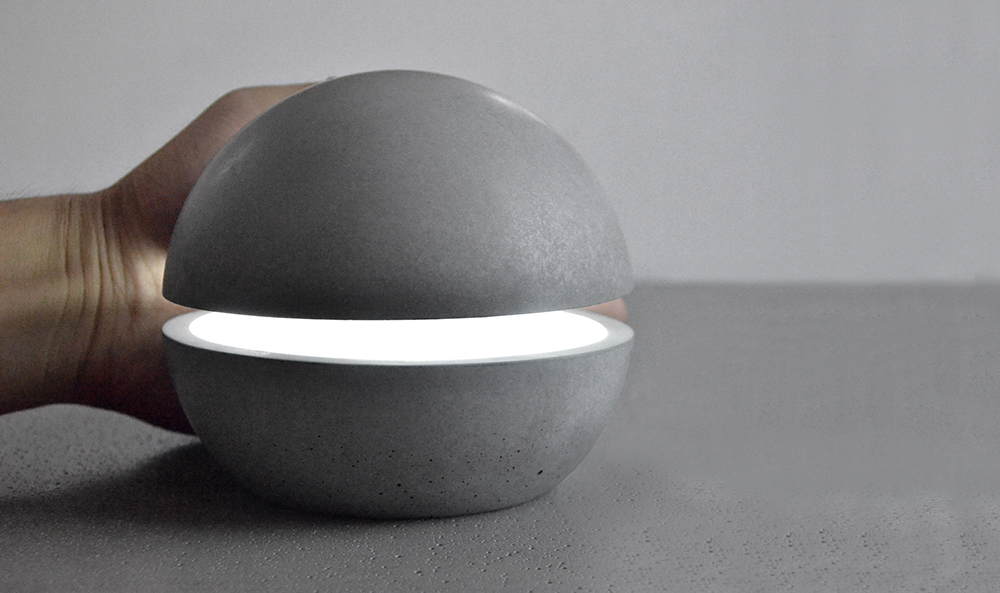 Several degrees of gray，lamps and lanterns，Fair faced concrete，