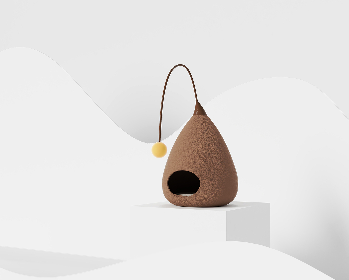 Pet products design，Cat nest design，product design，Appearance design，ID design，Home design，Design，