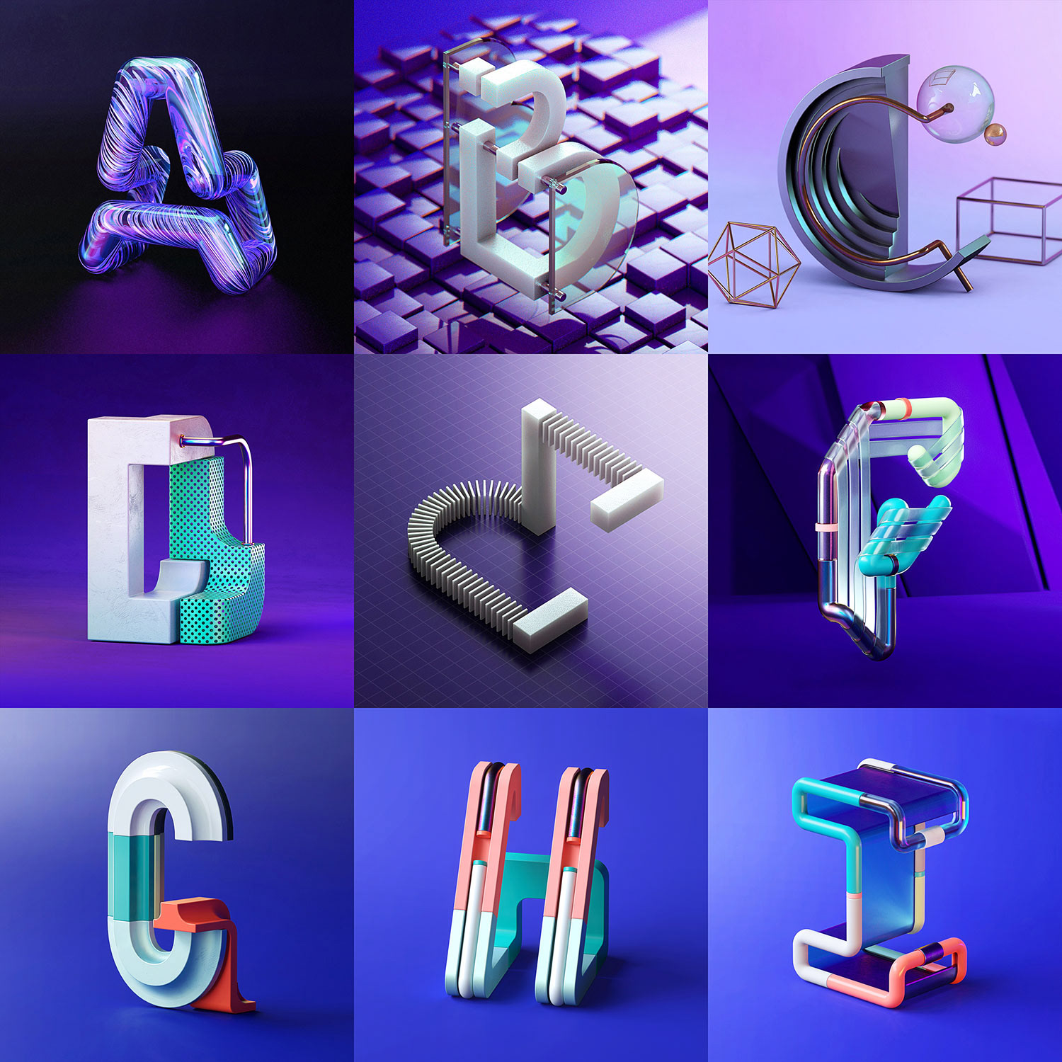 Creative activities，36daysoftype，Instagram，