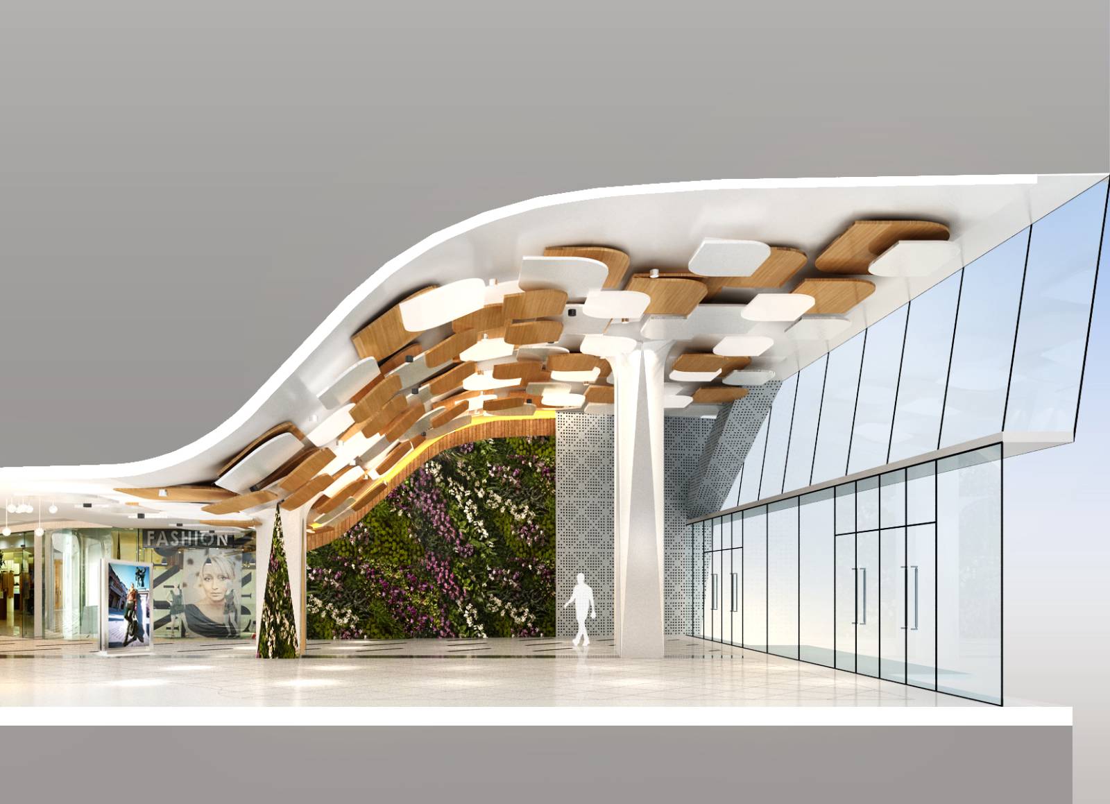 space，Commercial garden experience，