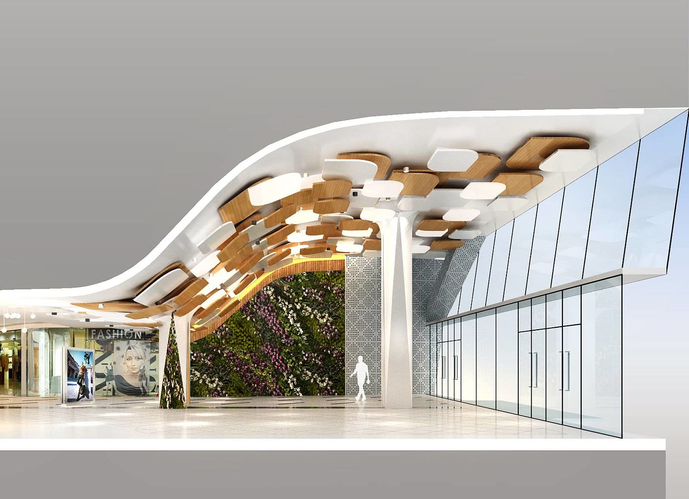 space，Commercial garden experience，