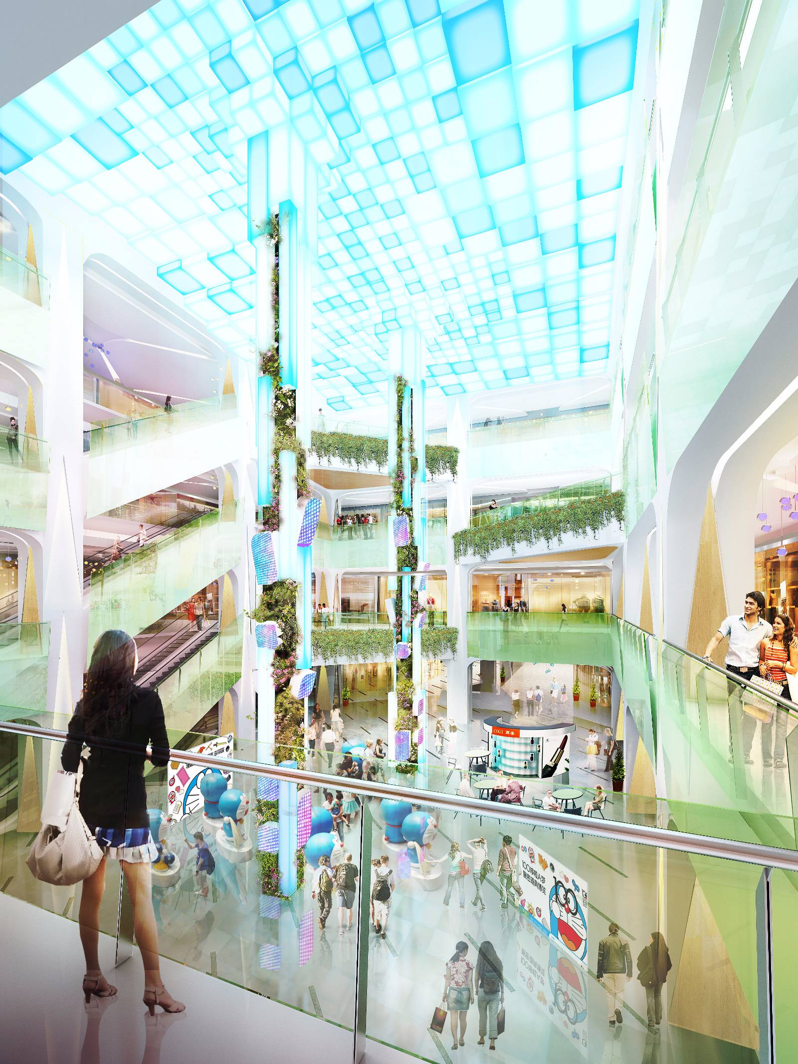 space，Commercial garden experience，