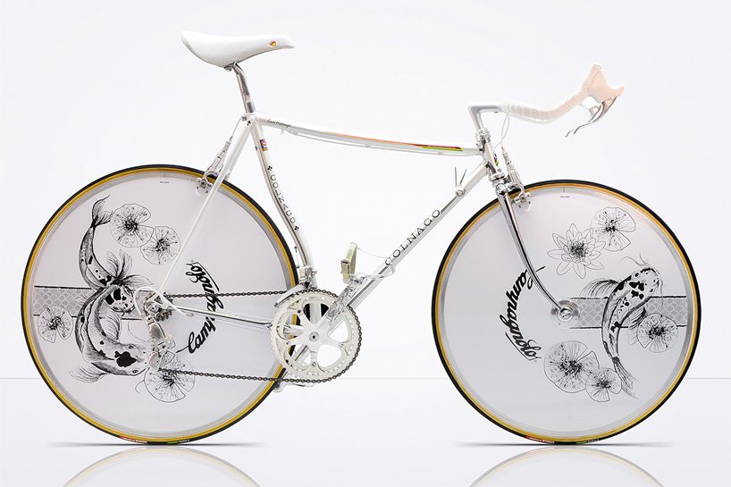 Retro，Japanese traditional art，Luxury bicycle，Javier jubet，