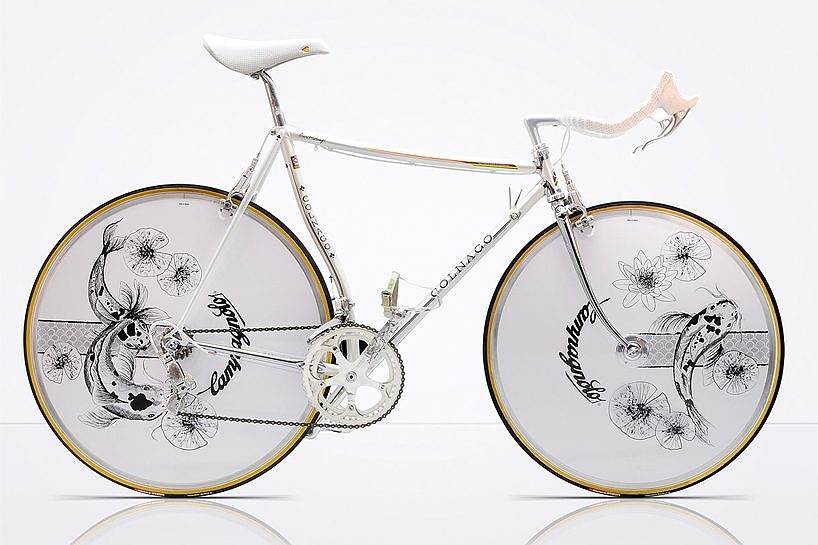 Retro，Japanese traditional art，Luxury bicycle，Javier jubet，