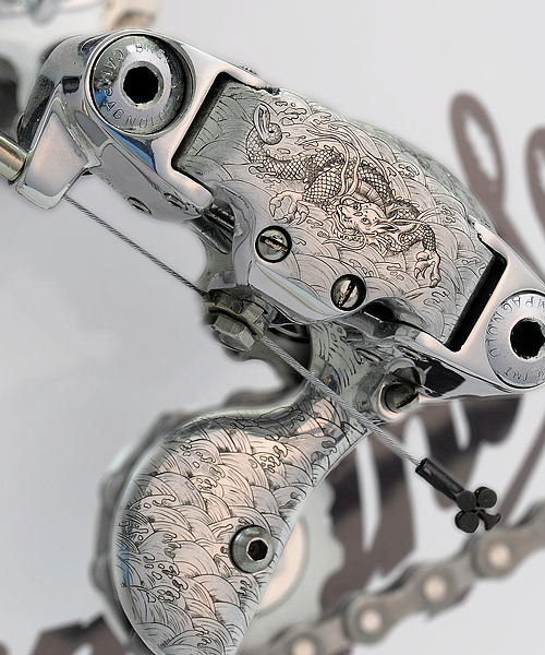 Retro，Japanese traditional art，Luxury bicycle，Javier jubet，