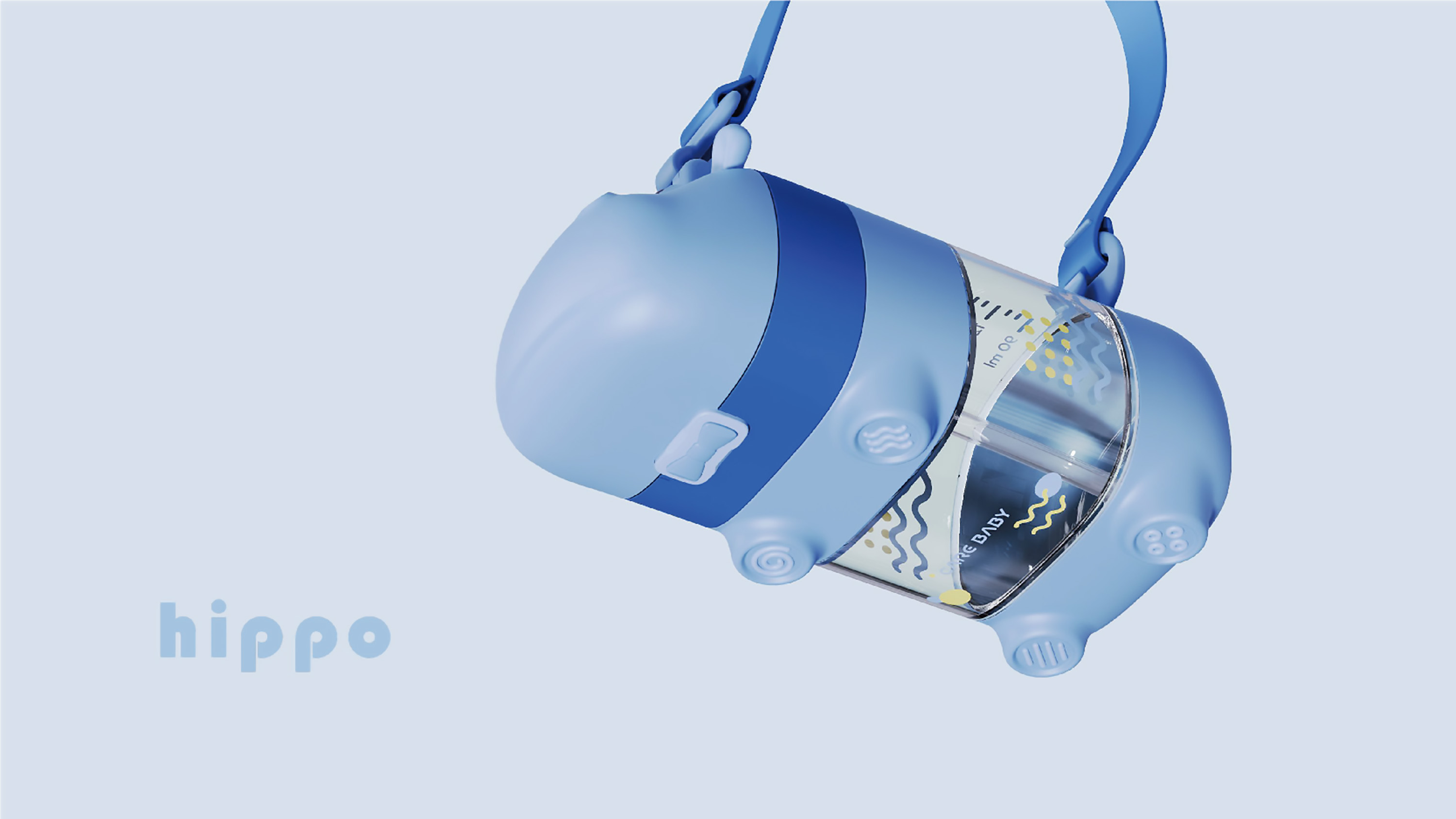 industrial design，Children's water cup，Mother baby design，product design，