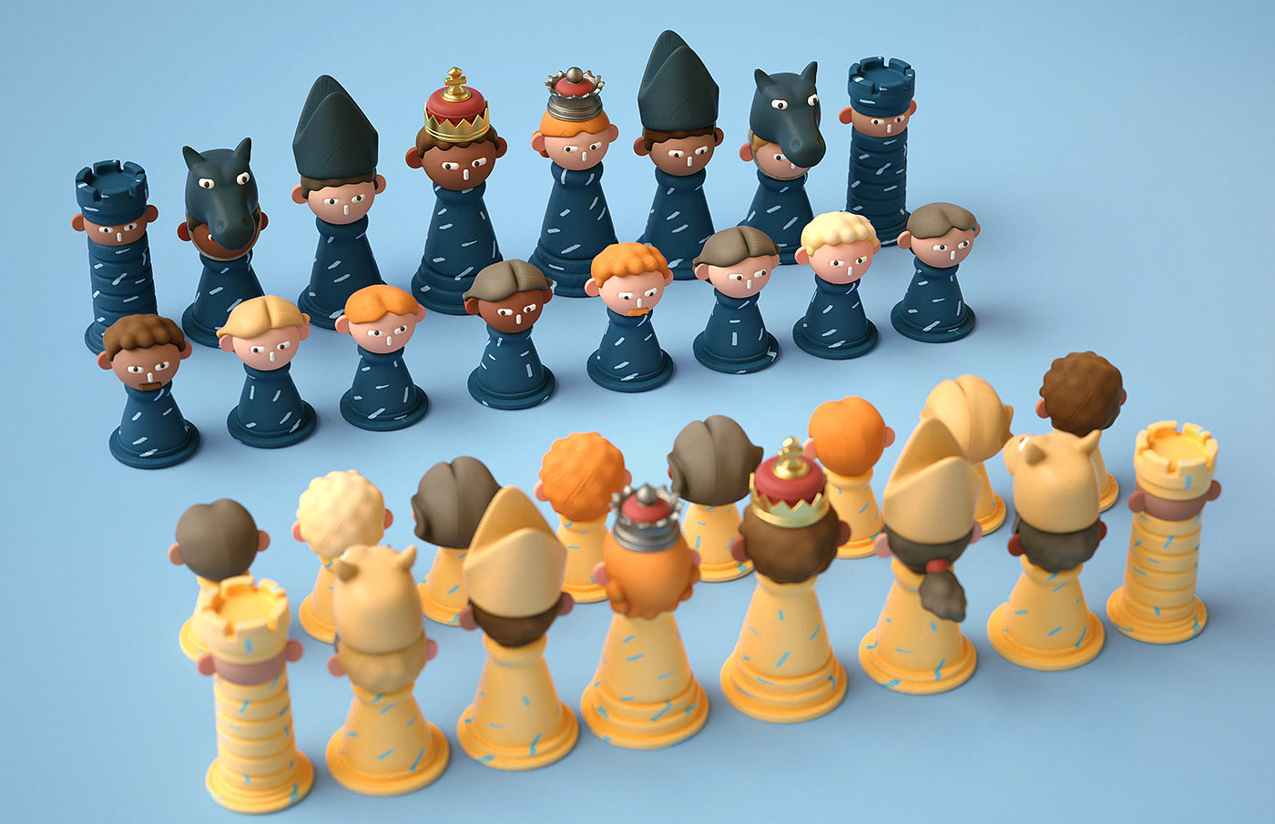 Patata，Chess，3D printing，