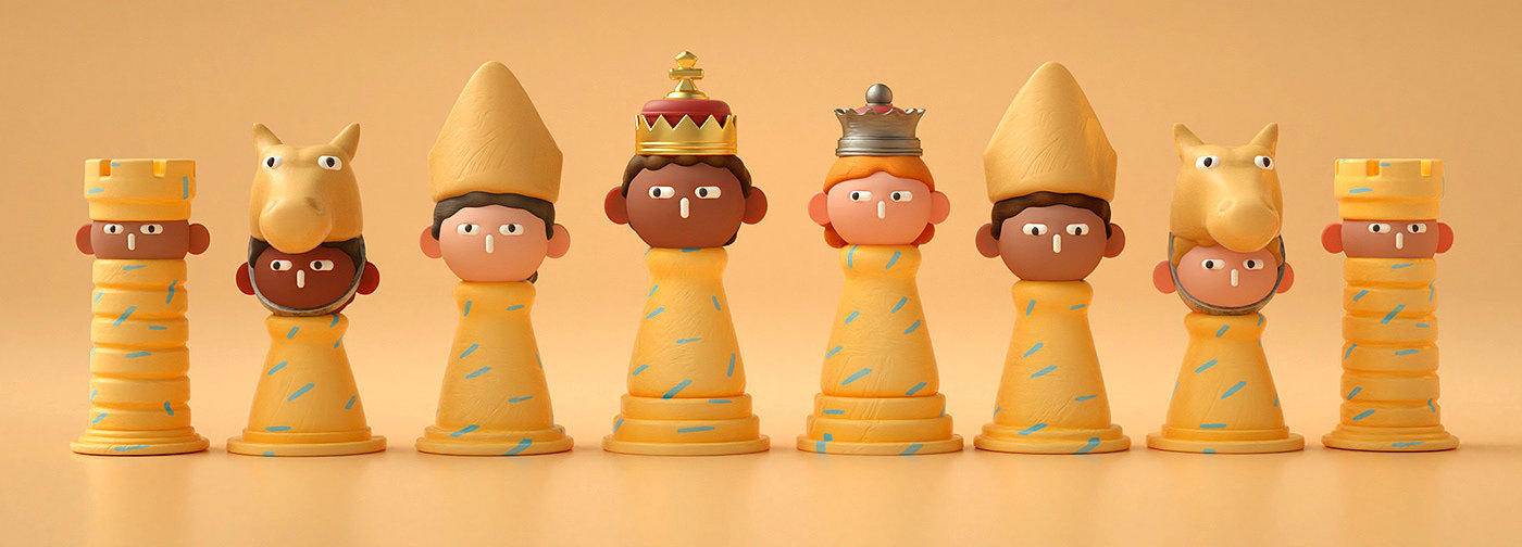 Patata，Chess，3D printing，