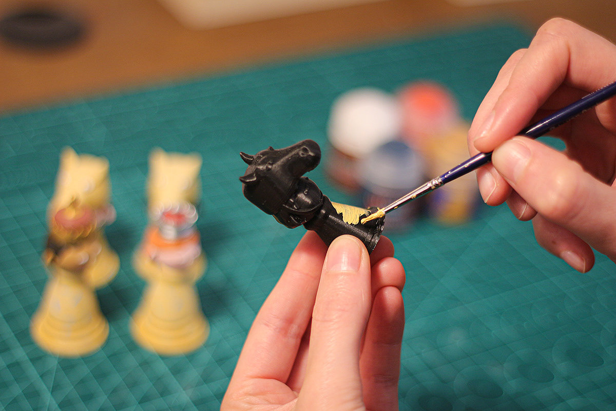 Patata，Chess，3D printing，