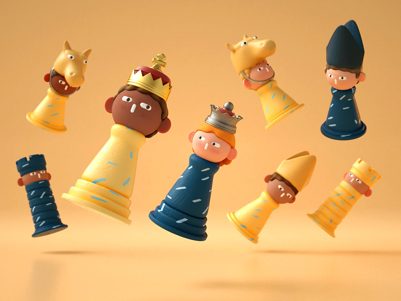 Patata，Chess，3D printing，