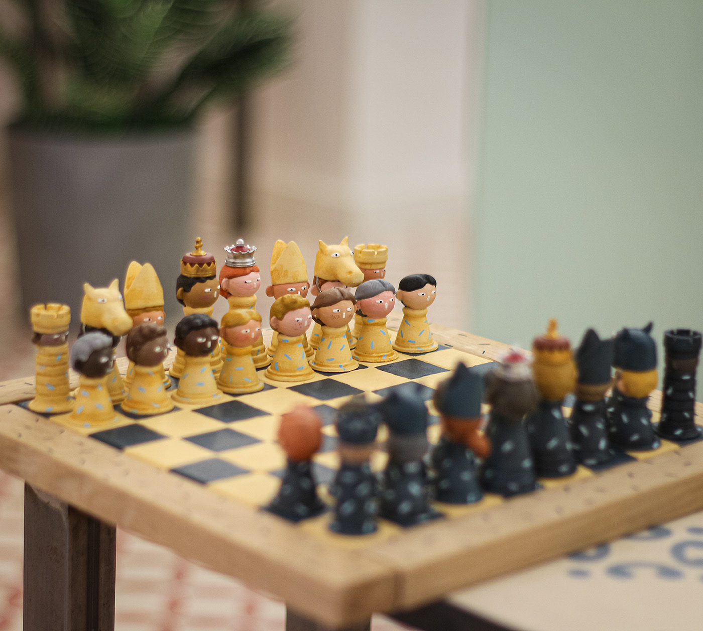 Patata，国际象棋，3d打印，