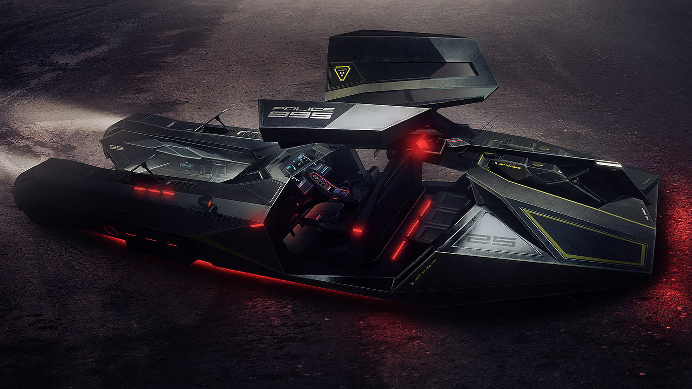automobile，science fiction，Art，concept，