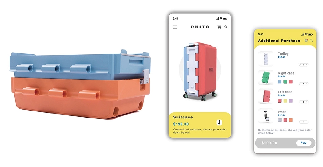 trunk，Recyclable，Easy to disassemble，assemble，