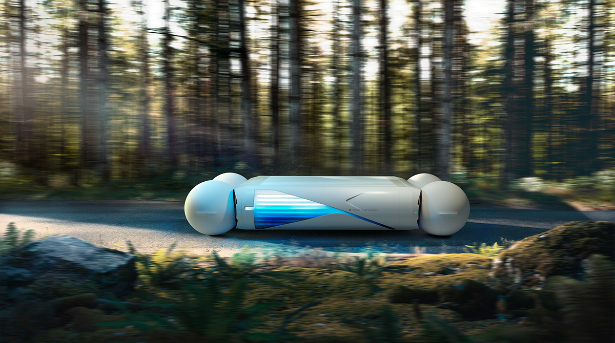 industrial design，automobile，Toyota，vehicle，Driverless，