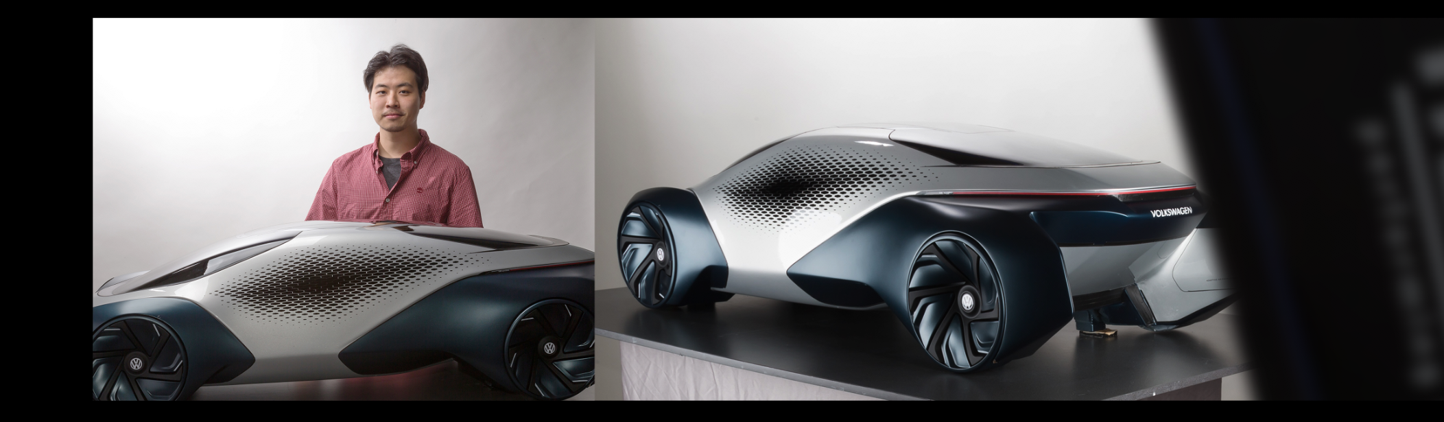 VOLKSWAGEN，Concept car，electric vehicle，modeling，Render，
