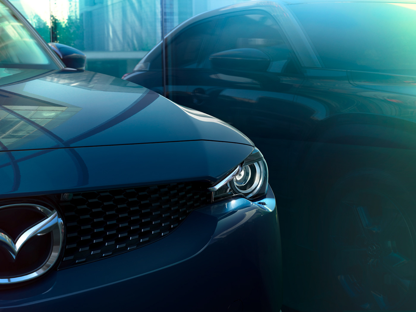 automobile，Photography，cgi，Mazda，