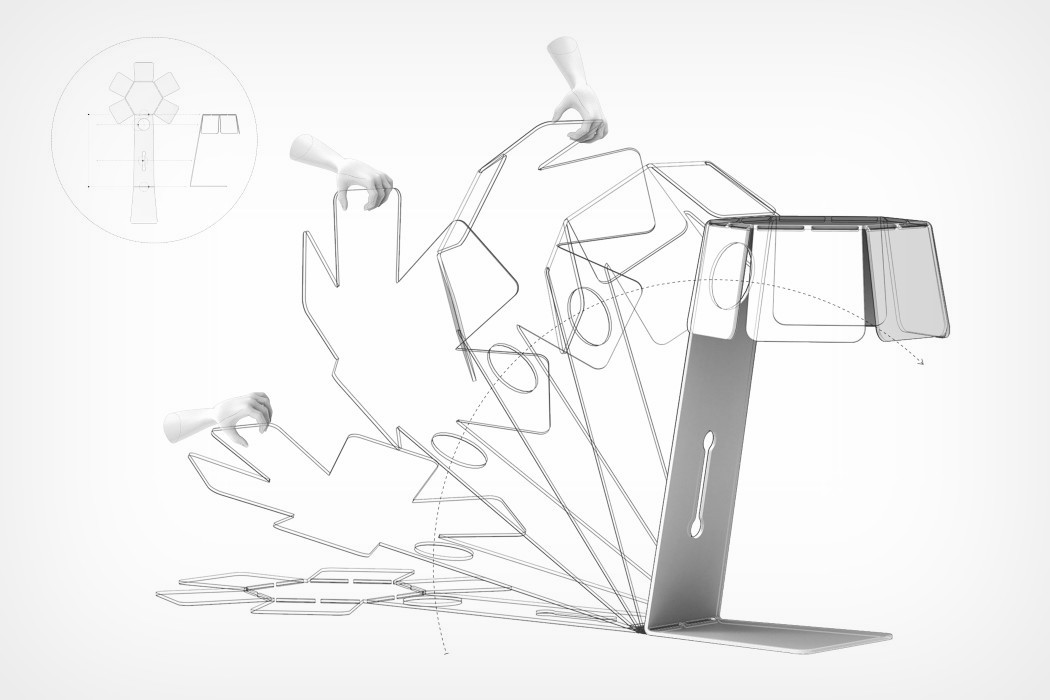 lamp，Metal，assemble，simple，