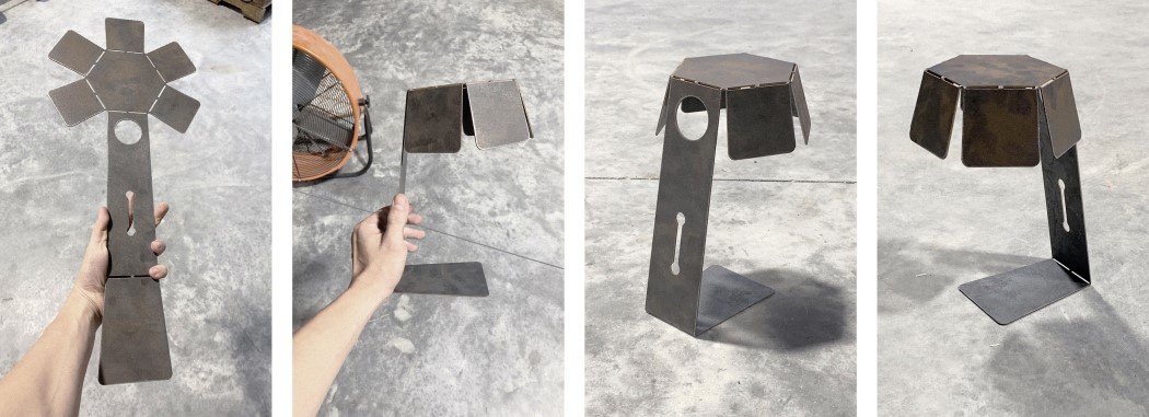 lamp，Metal，assemble，simple，