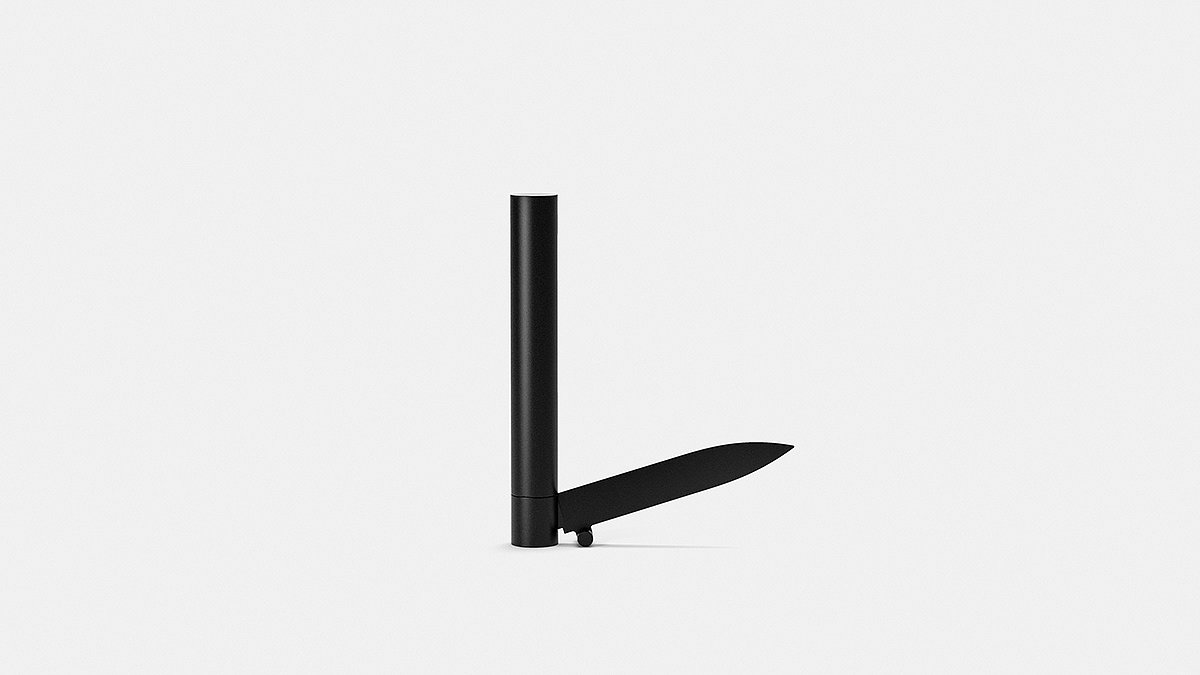 knife，fold，simplify，black，