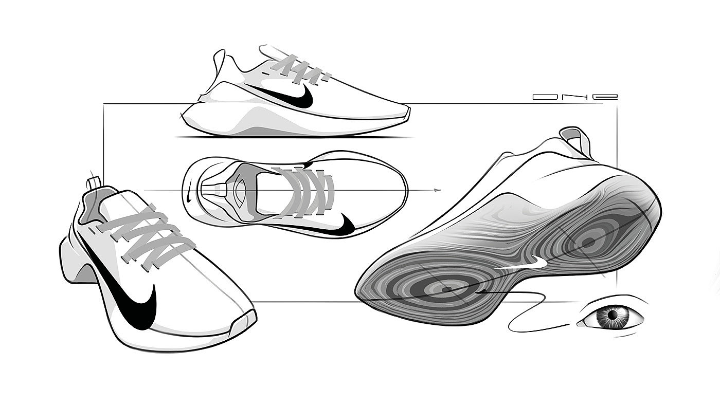 nike，product design，shoes，