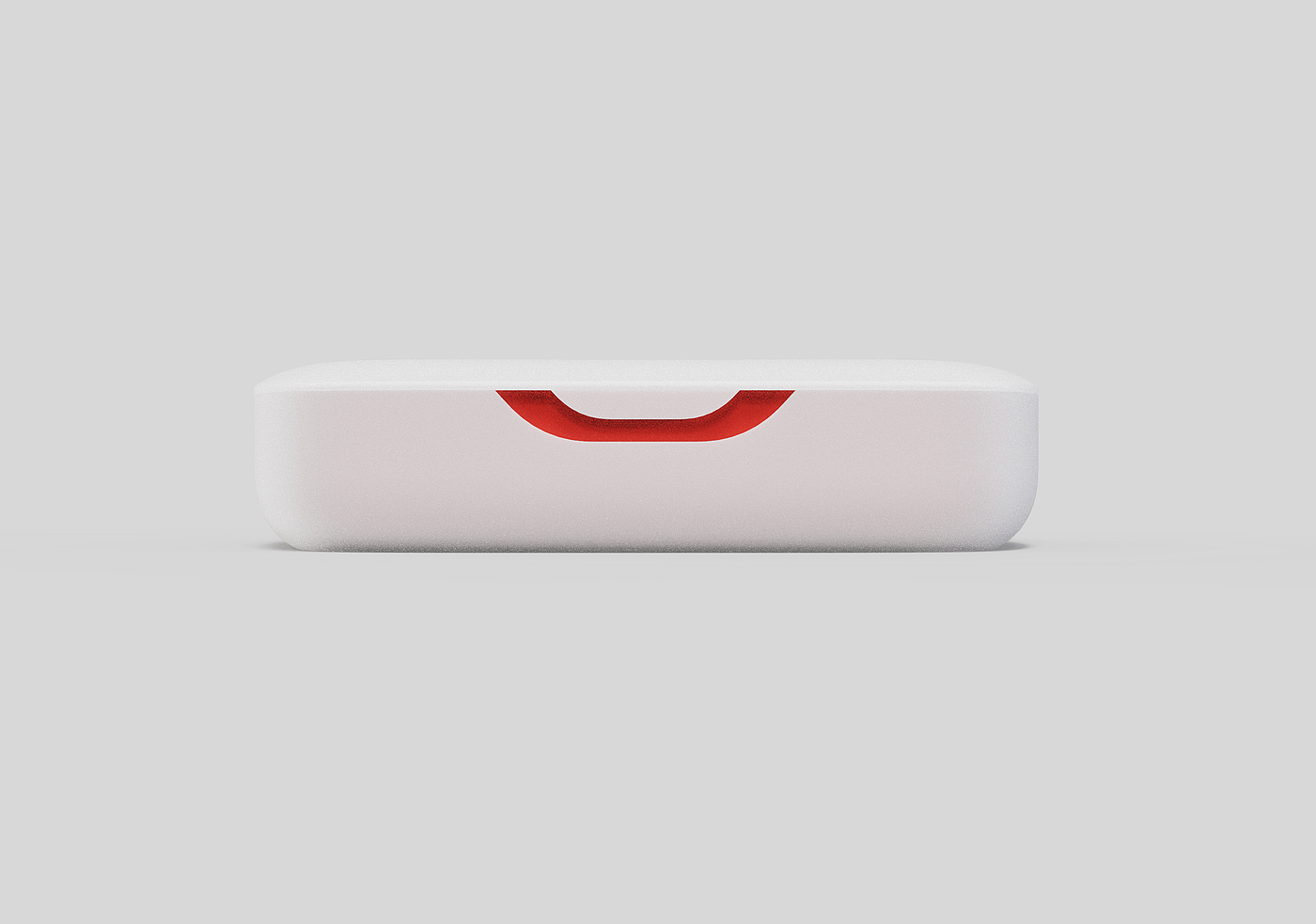 Medicine box，product design，Simple design，translucent material ，
