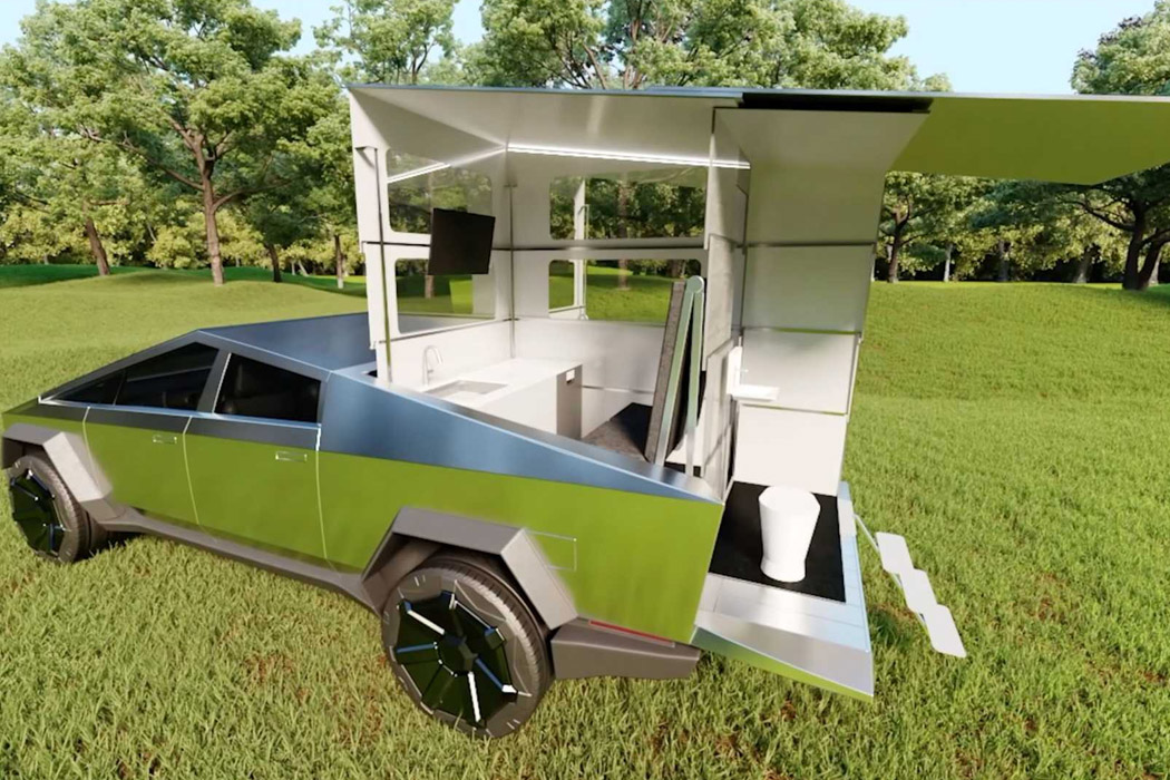 Cybertruck，Campervan，Foldable，