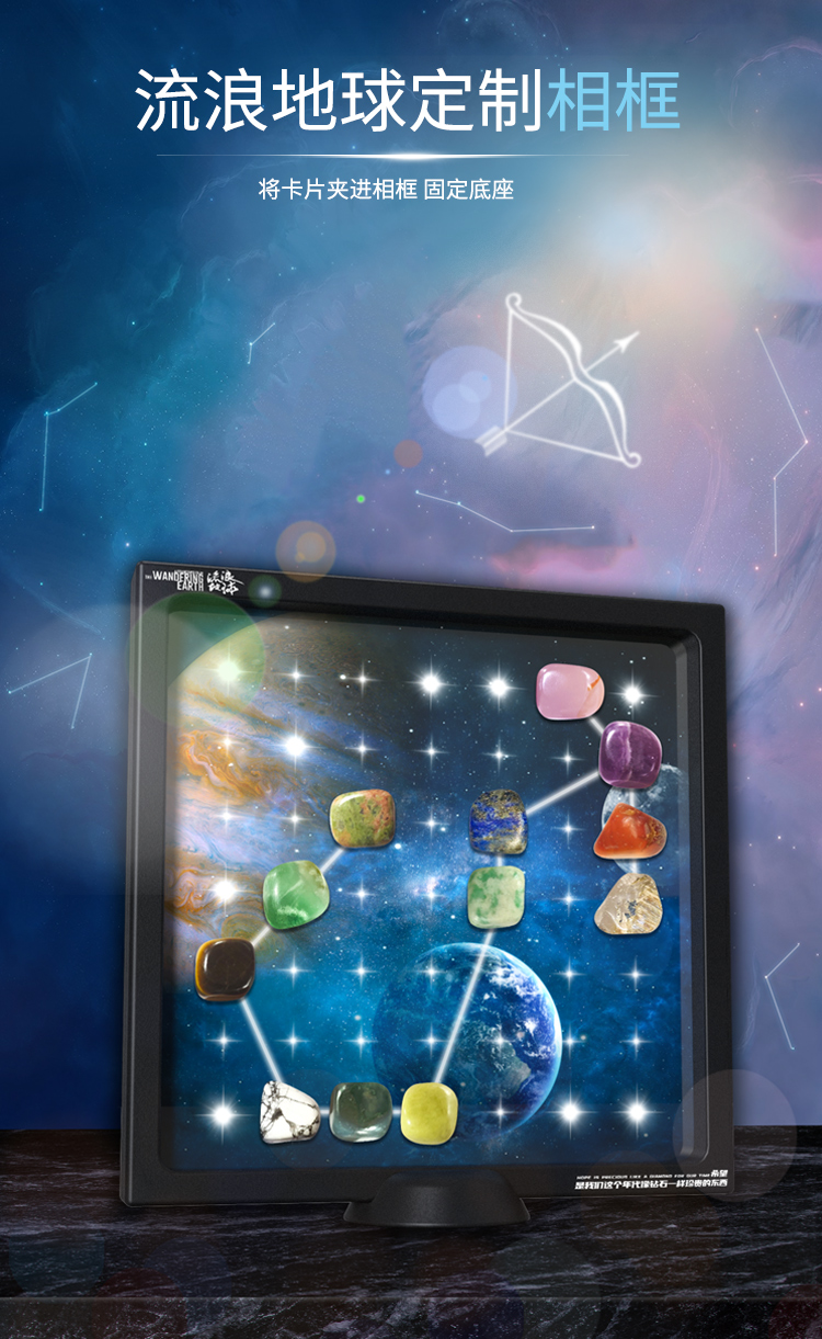 Wandering the earth，science fiction，Space，gemstone，Collection，popularization of science，Cultural creation，